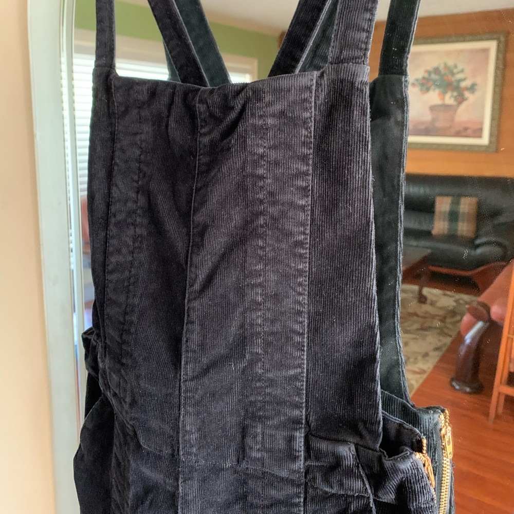 AG Adriana Goldshmeid Pleated Isabelle Overalls - Picture 8 of 10